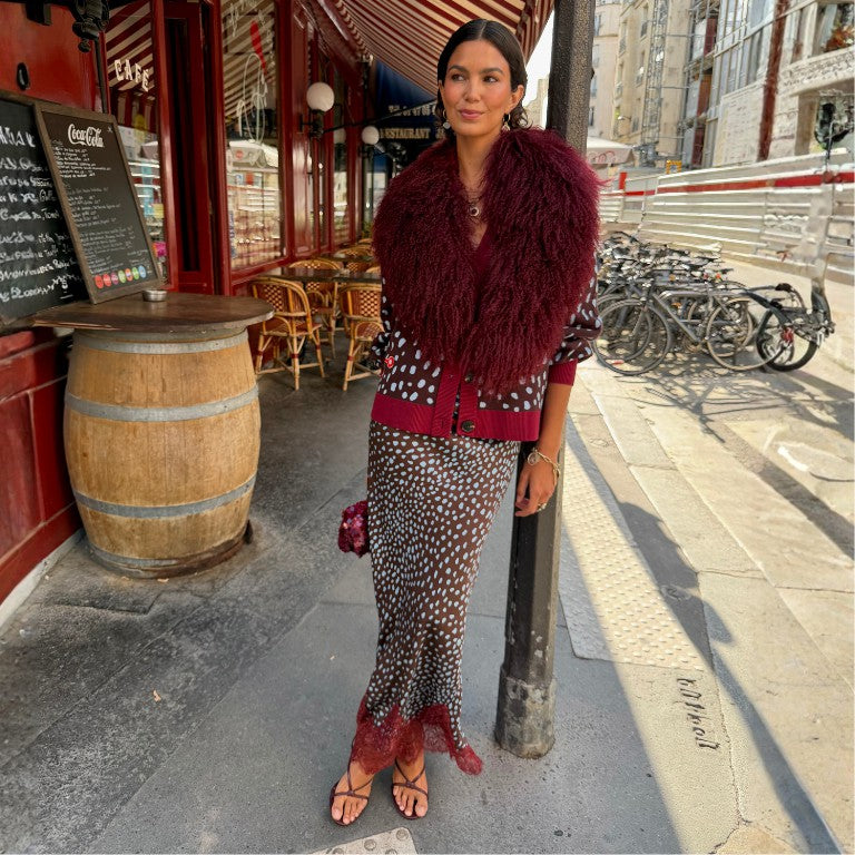 Never Fully Dressed Deals - Chocolate Deer Midi Maeva Skirt