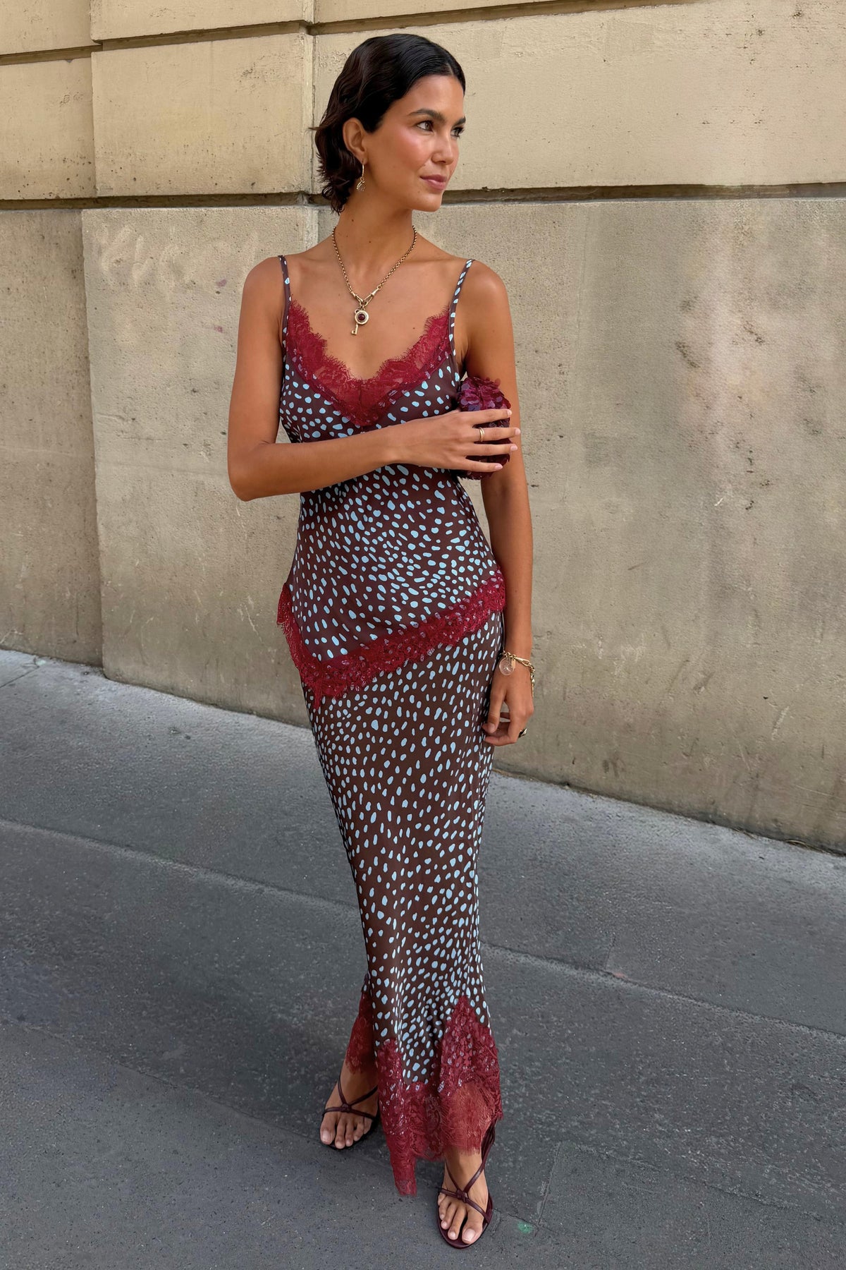 Never Fully Dressed Deals - Chocolate Deer Midi Maeva Skirt