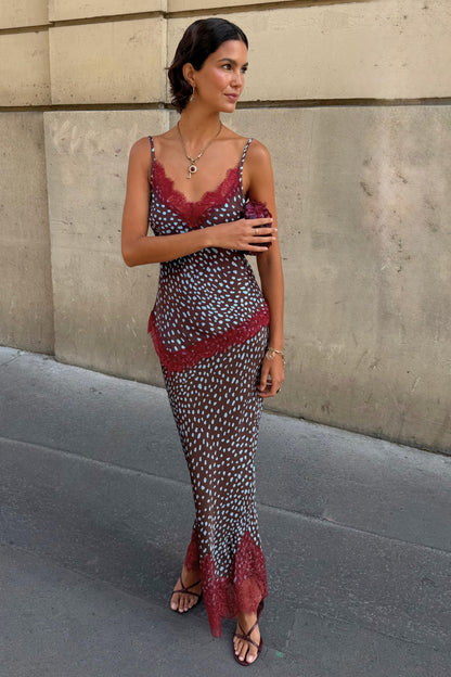 Never Fully Dressed Deals - Chocolate Deer Midi Maeva Skirt