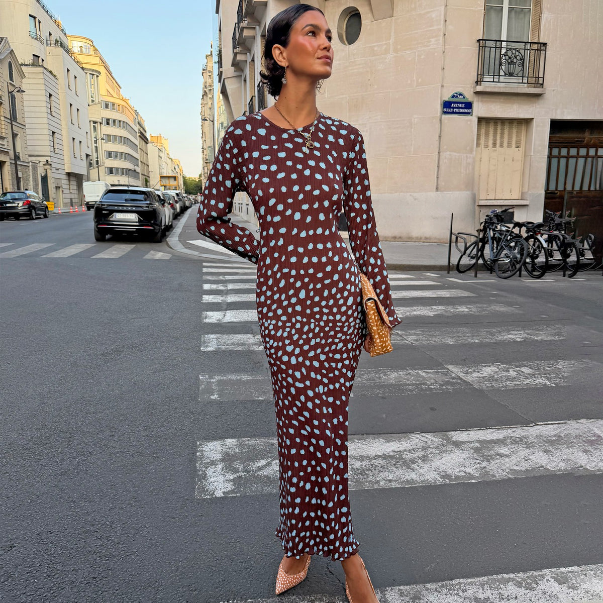 Never Fully Dressed Discount - Chocolate Deer Gaia Dress