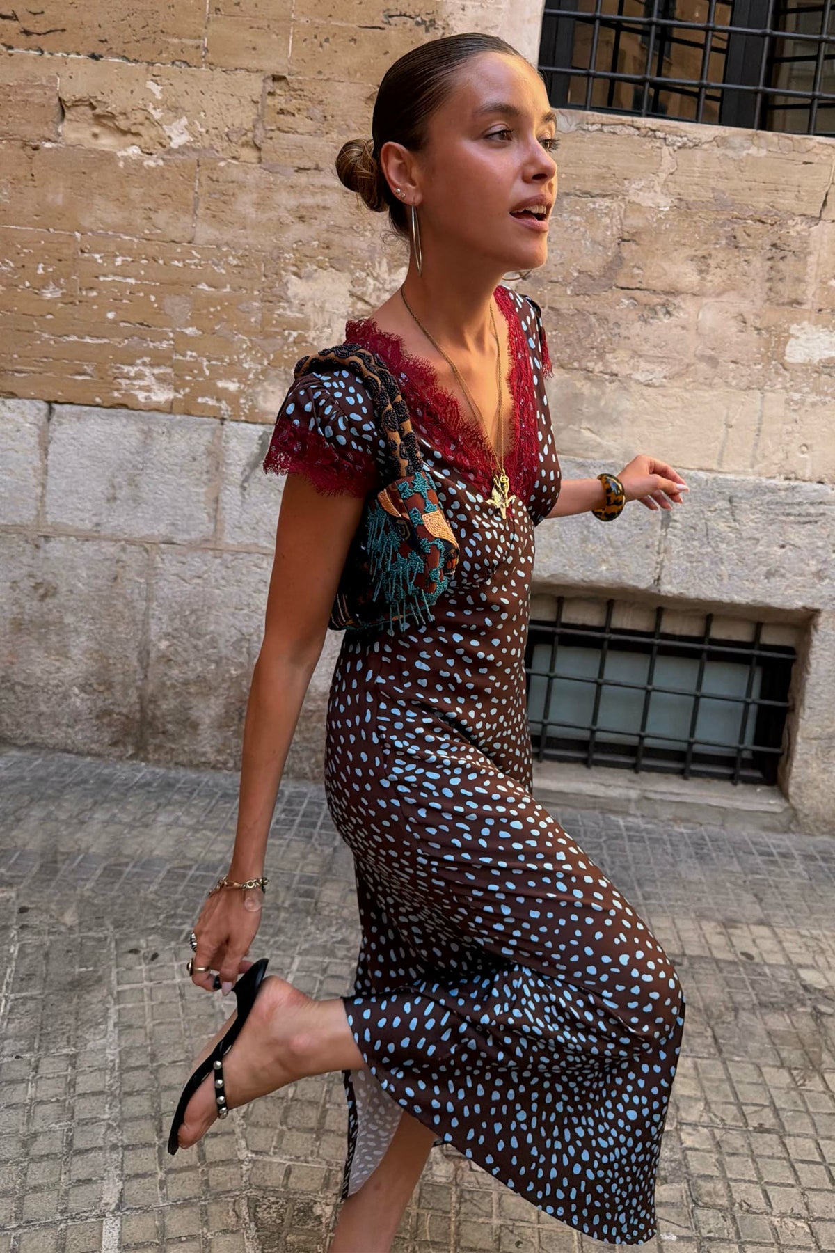 Never Fully Dressed Special Offer - Chocolate Deer Olivia Dress