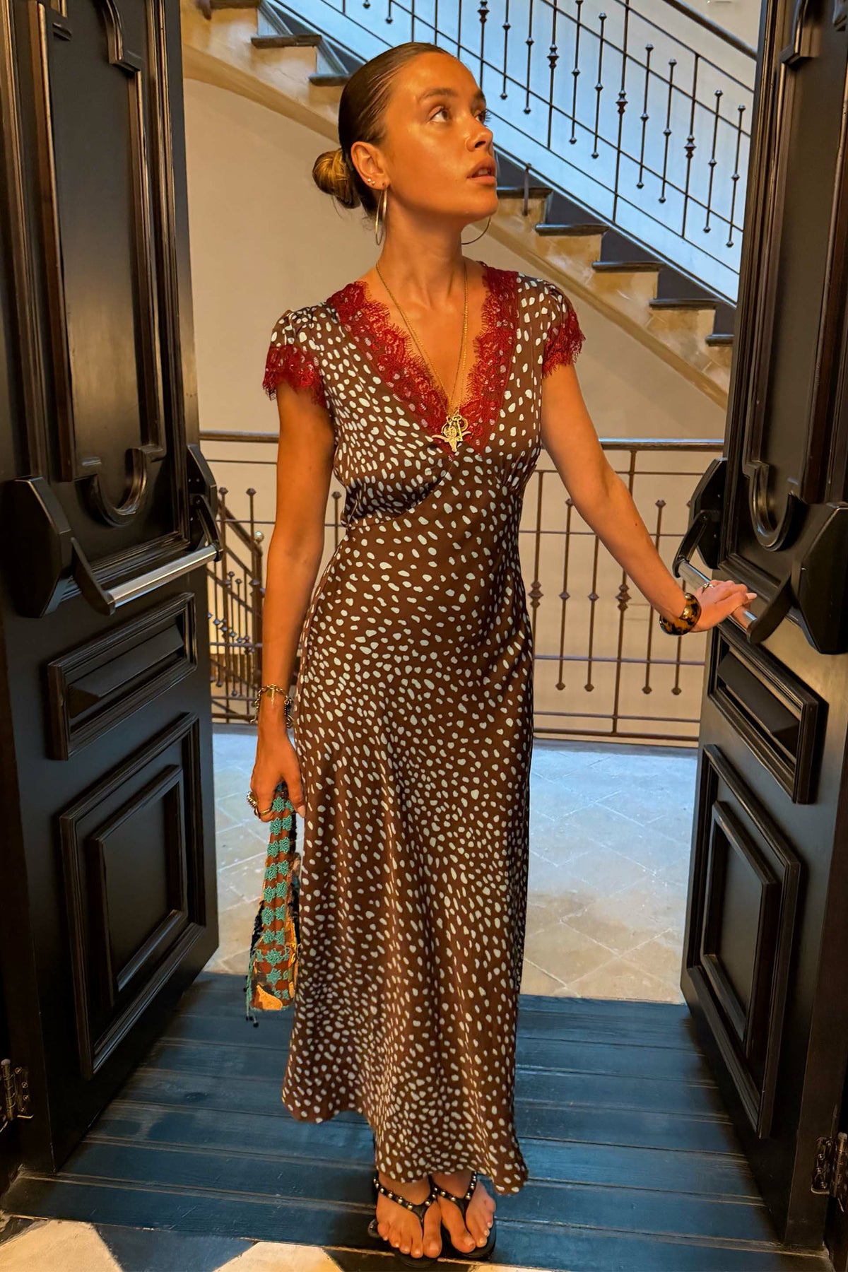 Never Fully Dressed Special Offer - Chocolate Deer Olivia Dress