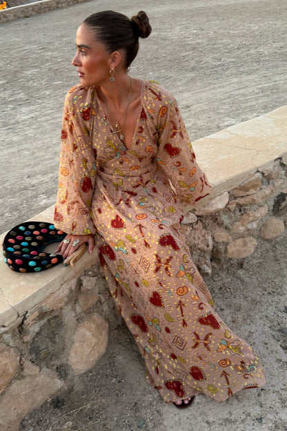 Never Fully Dressed Quality - Pink Astra Tahlia Multi-wear Maxi Dress