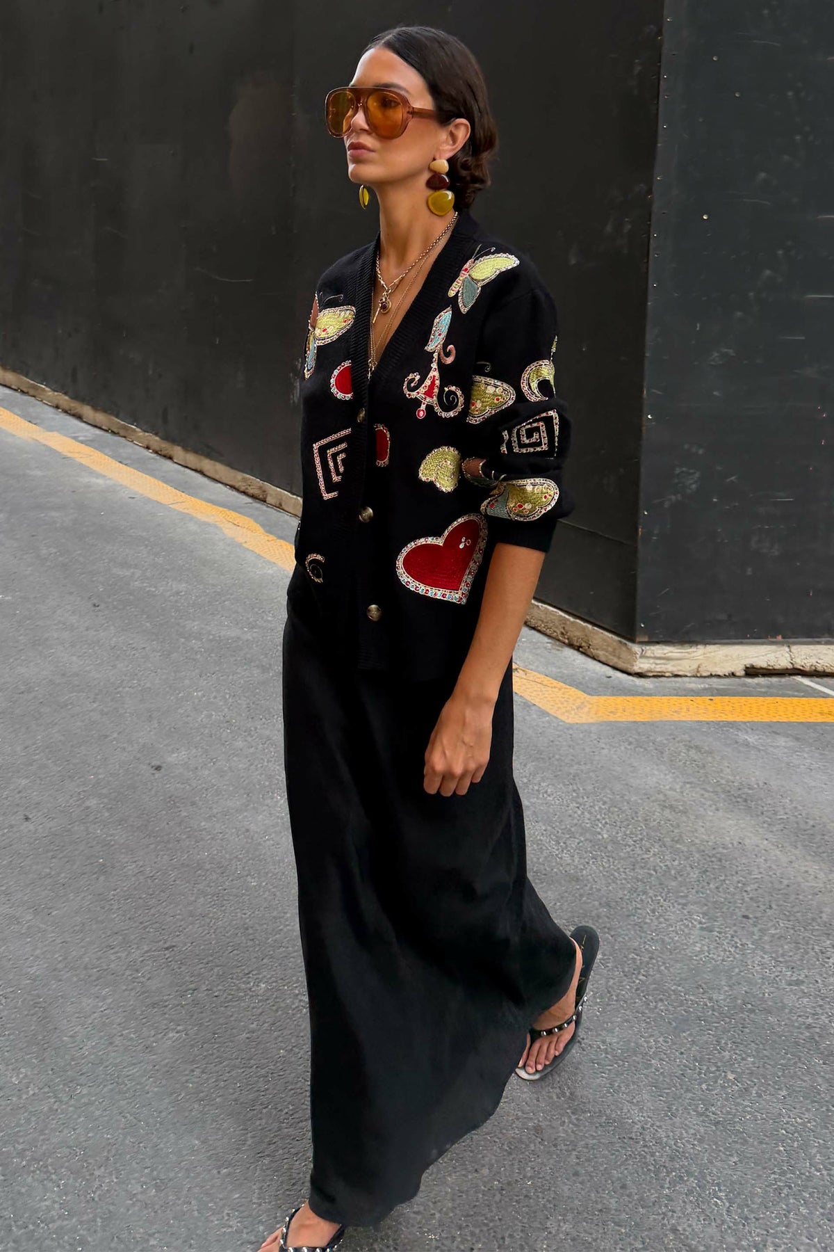 Never Fully Dressed Quality - Black Astra Hannah Cardigan