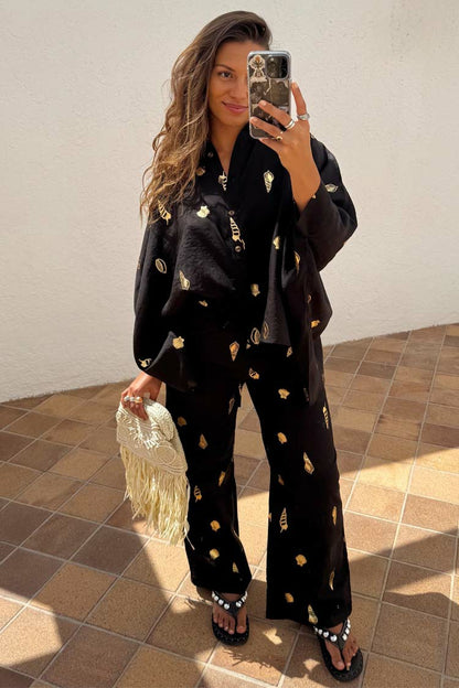 Never Fully Dressed Essential - Black Shell Elissa Trousers