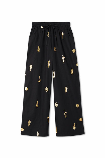 Never Fully Dressed Essential - Black Shell Elissa Trousers