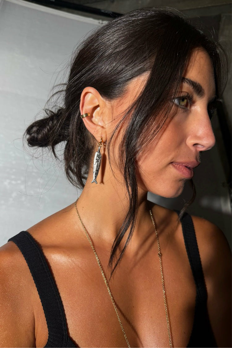 Never Fully Dressed Deals - Deloris by Lucy Aylen Sardine Earrings - Limited Edition - Never Fully Dressed