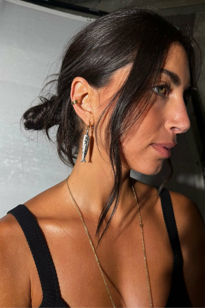 Never Fully Dressed Deals - Deloris by Lucy Aylen Sardine Earrings - Limited Edition - Never Fully Dressed