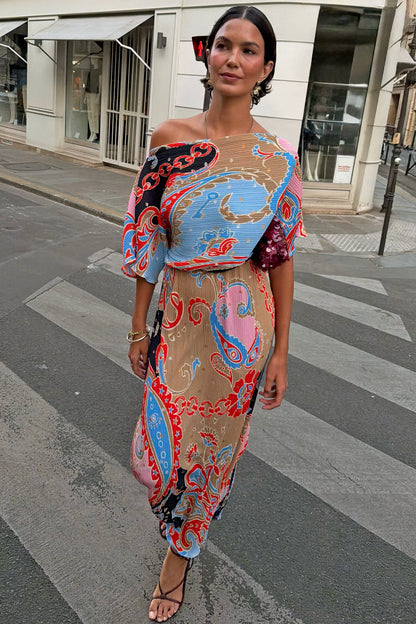 Never Fully Dressed Essential - Paisley Tilly Dress Petite