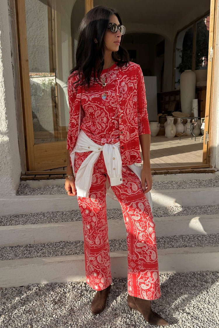 Never Fully Dressed Value - Red Bandana Jeans Petite