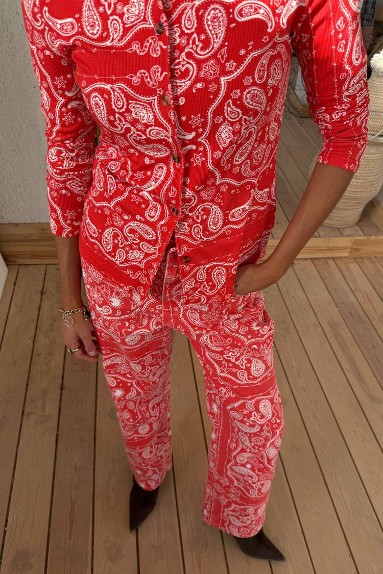 Never Fully Dressed Value - Red Bandana Jeans Petite