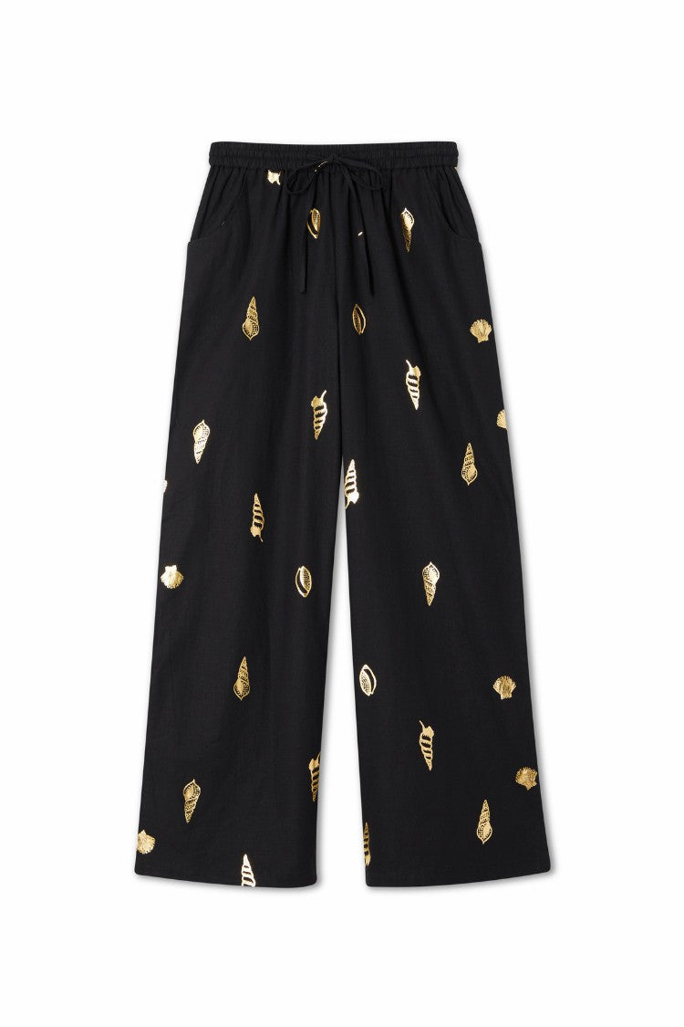 Never Fully Dressed Discount - Black Shell Elissa Trousers Petite