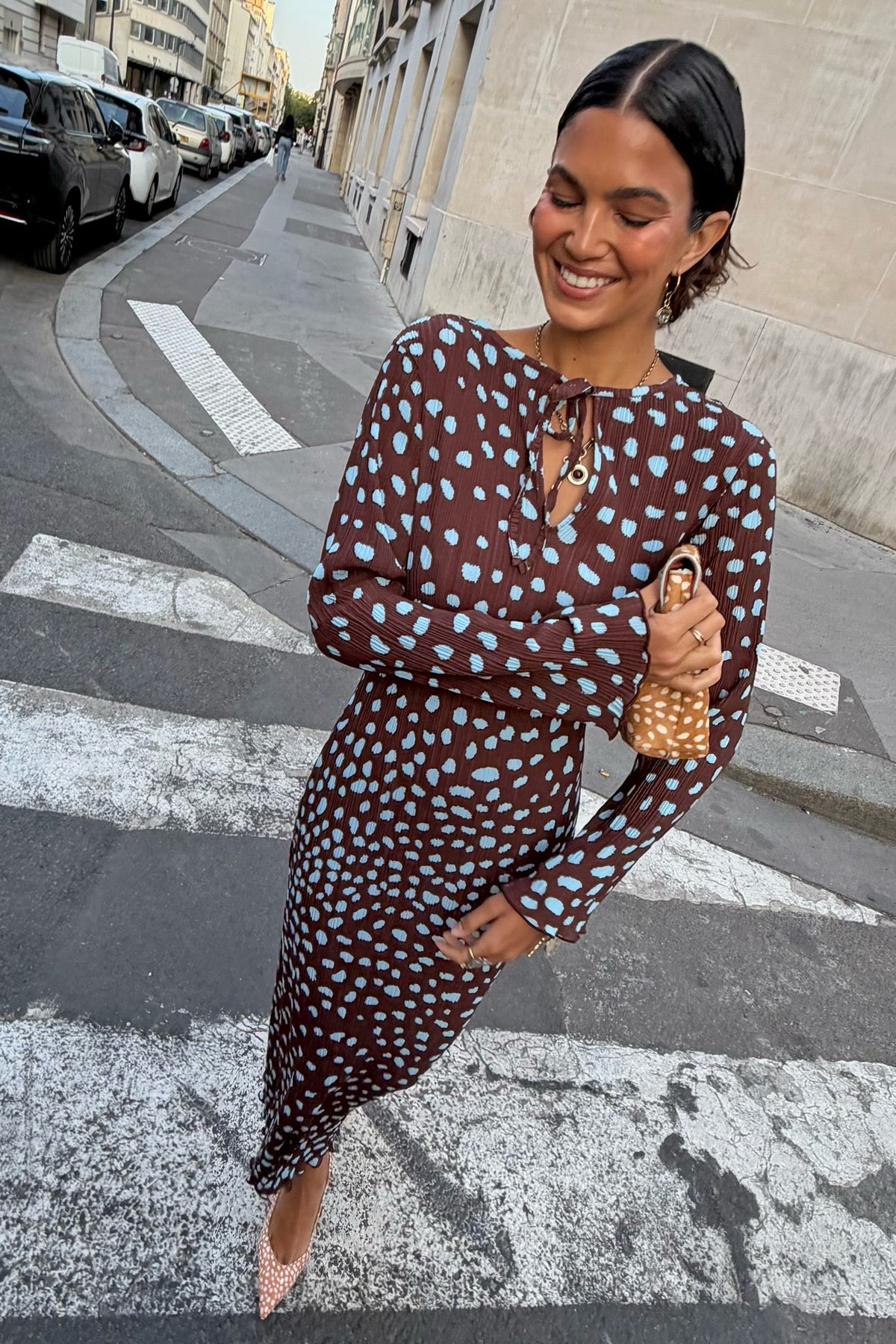 Never Fully Dressed Signature - Chocolate Deer Gaia Dress Petite
