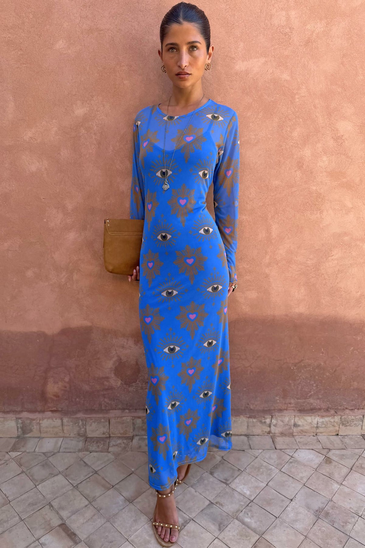 Never Fully Dressed Value - Blue Eye Mesh Dress Petite