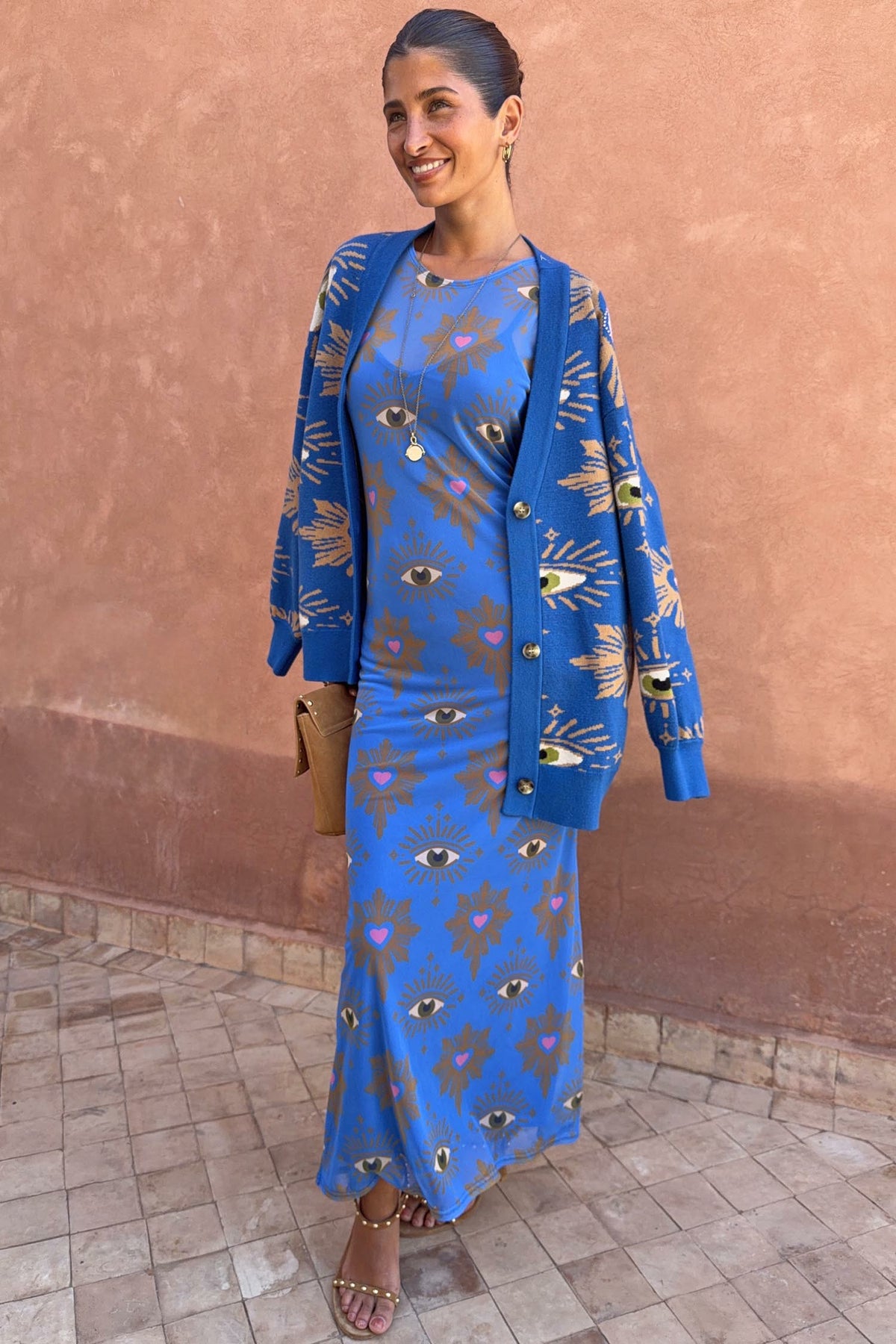 Never Fully Dressed Value - Blue Eye Mesh Dress Petite