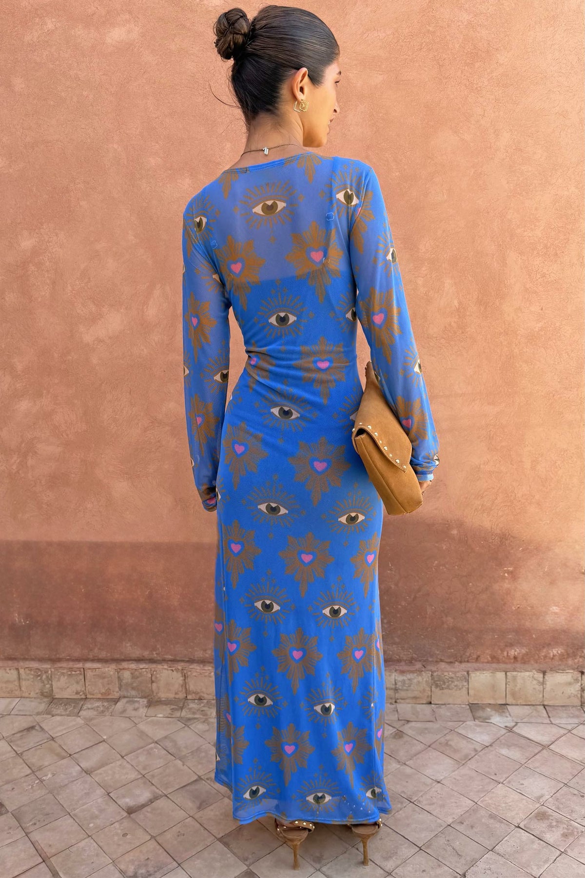 Never Fully Dressed Value - Blue Eye Mesh Dress Petite